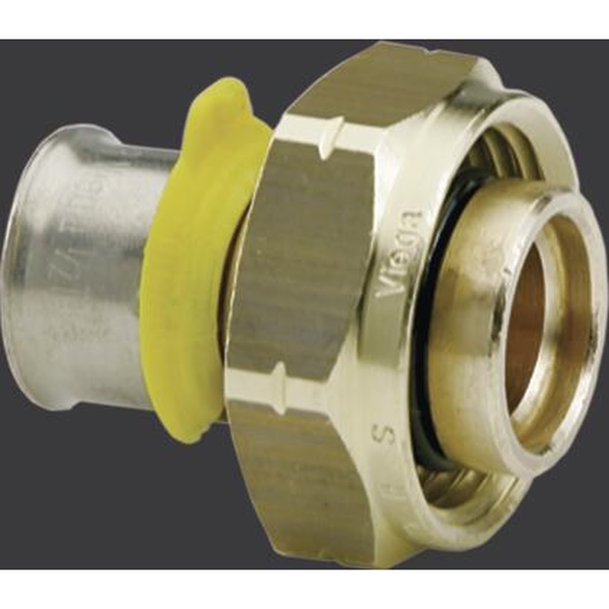 Viega 89410 (2819NG) 3/4 in Bronze SVC Manifold Adapter for PureFlow Press (5 Pack) - 2