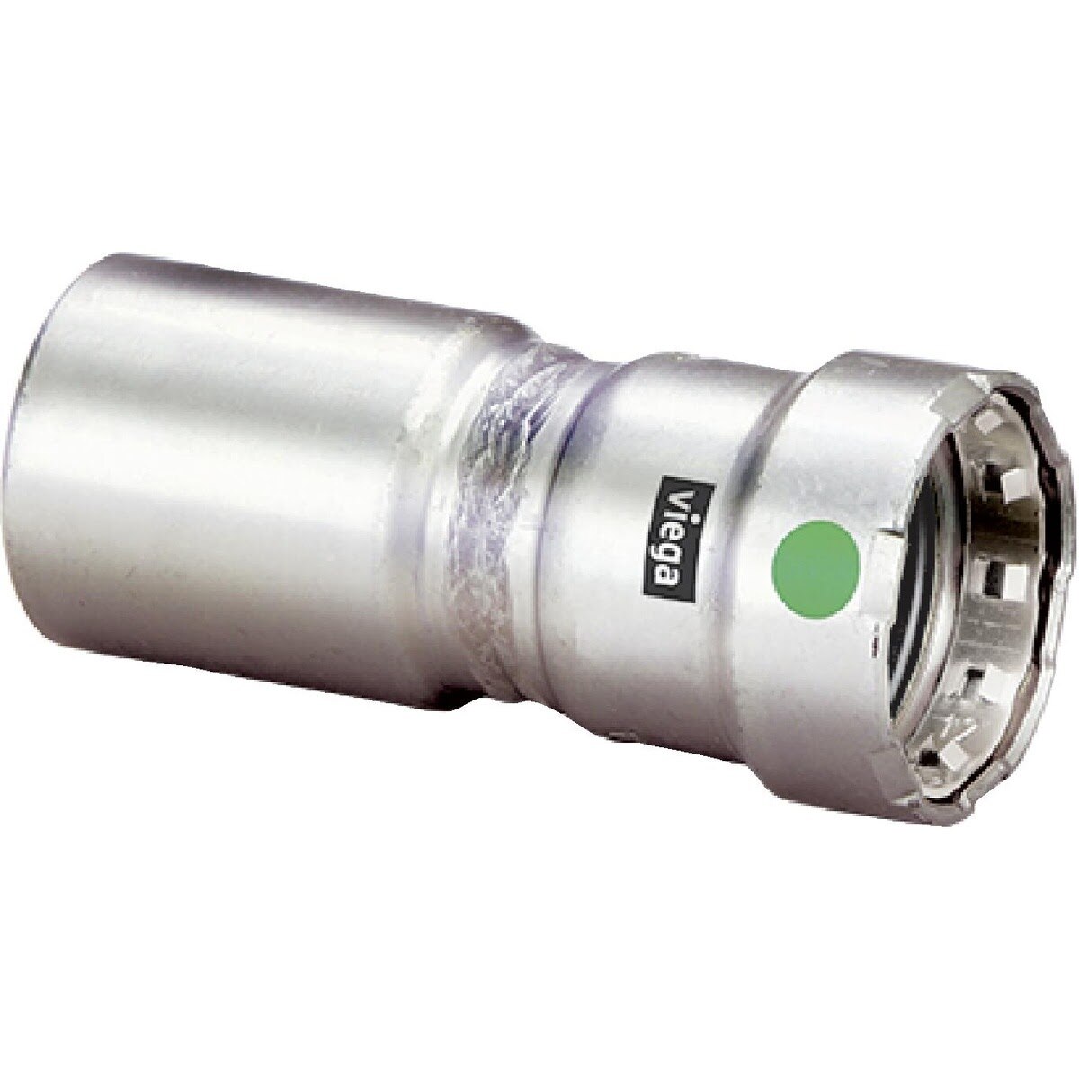 Viega 90865 (5115.1) MegaPress 316 Stainless Steel Press Reducer 1 1/2 in. x 1 1/4 in.