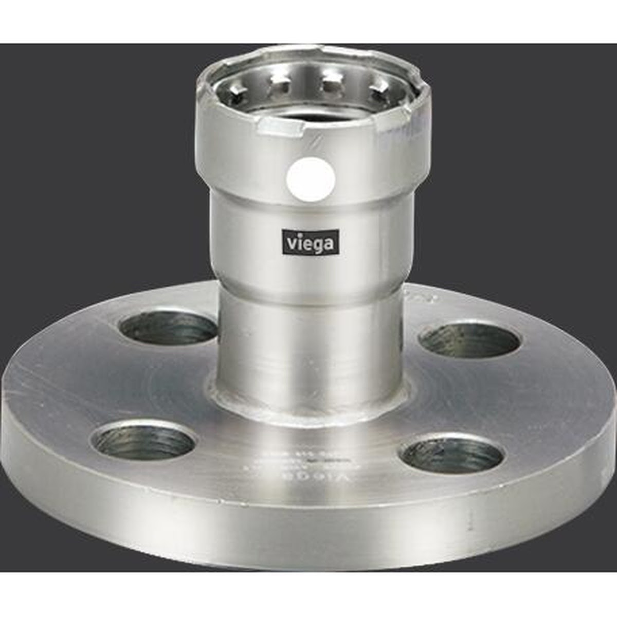 Viega 91180 (6859) MegaPress 316 FKM 3/4 in. Press Connection Class 150 Raised Face Flange (1 Each) - 2