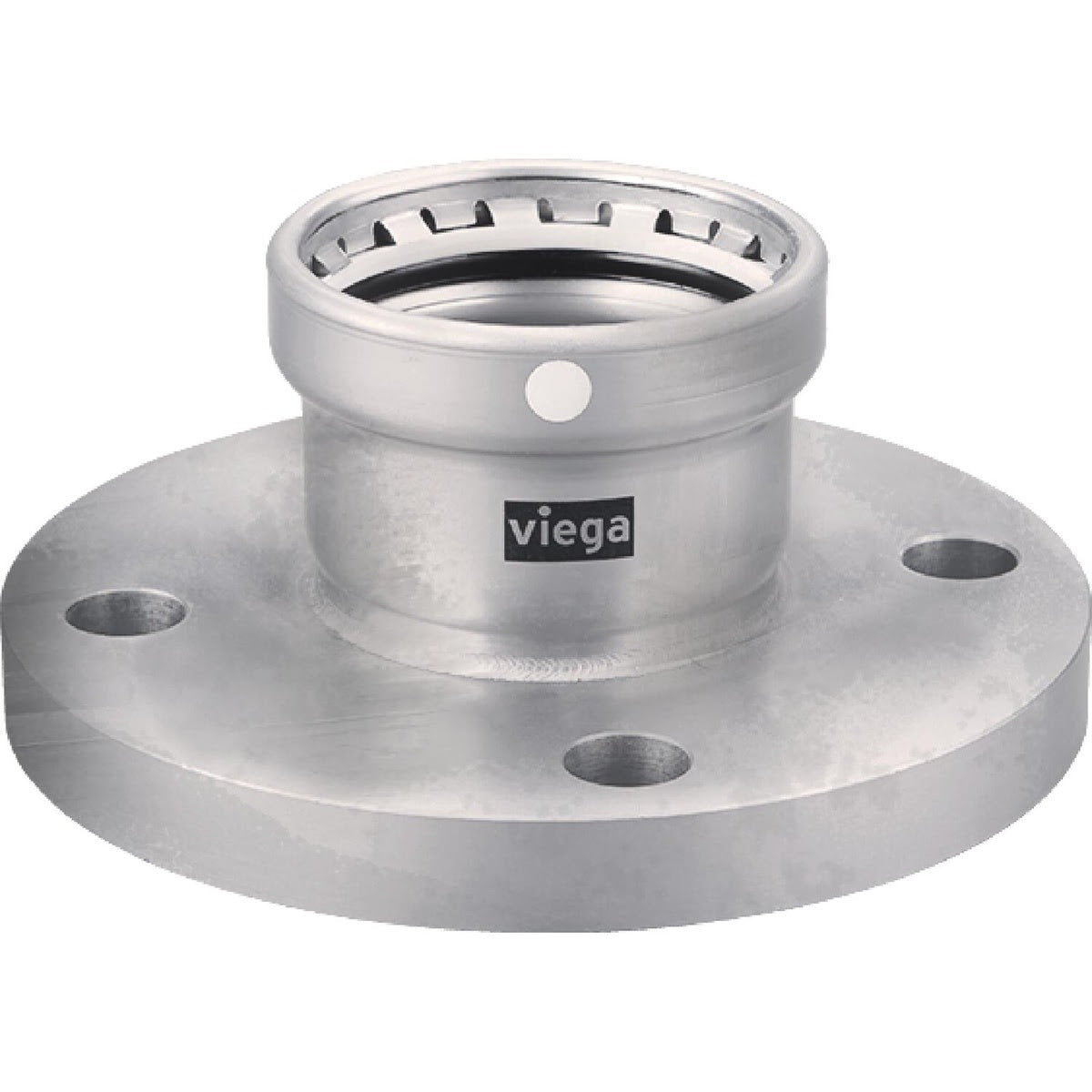 Viega 98530 (6859XL) MegaPress 316 FKM 316 Stainless Press Flange Class 150 RF (1 Each)