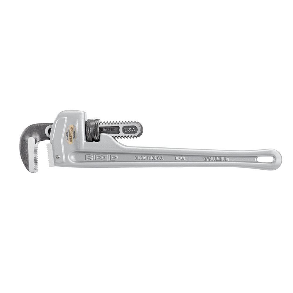 RIDGID 31100 18" Aluminum Straight Pipe Wrench - Model 818