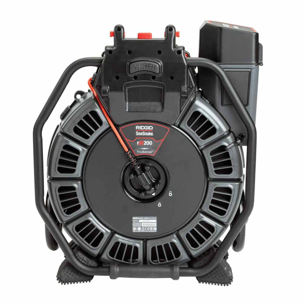 Ridgid 63658 SeeSnake® rM200A Reel (200' / 61m) with Self-Leveling Camera powered with TruSense®