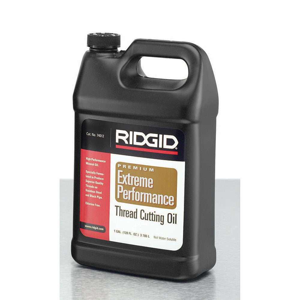 RIDGID 74012 Extreme Performance Stainless Steel Thread Cutting Oil - 1 Gallon
