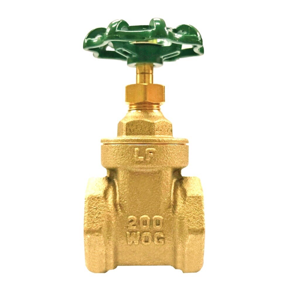 Eastman 20010LF 1 in Lead Free Brass Threaded FIP Gate Valve