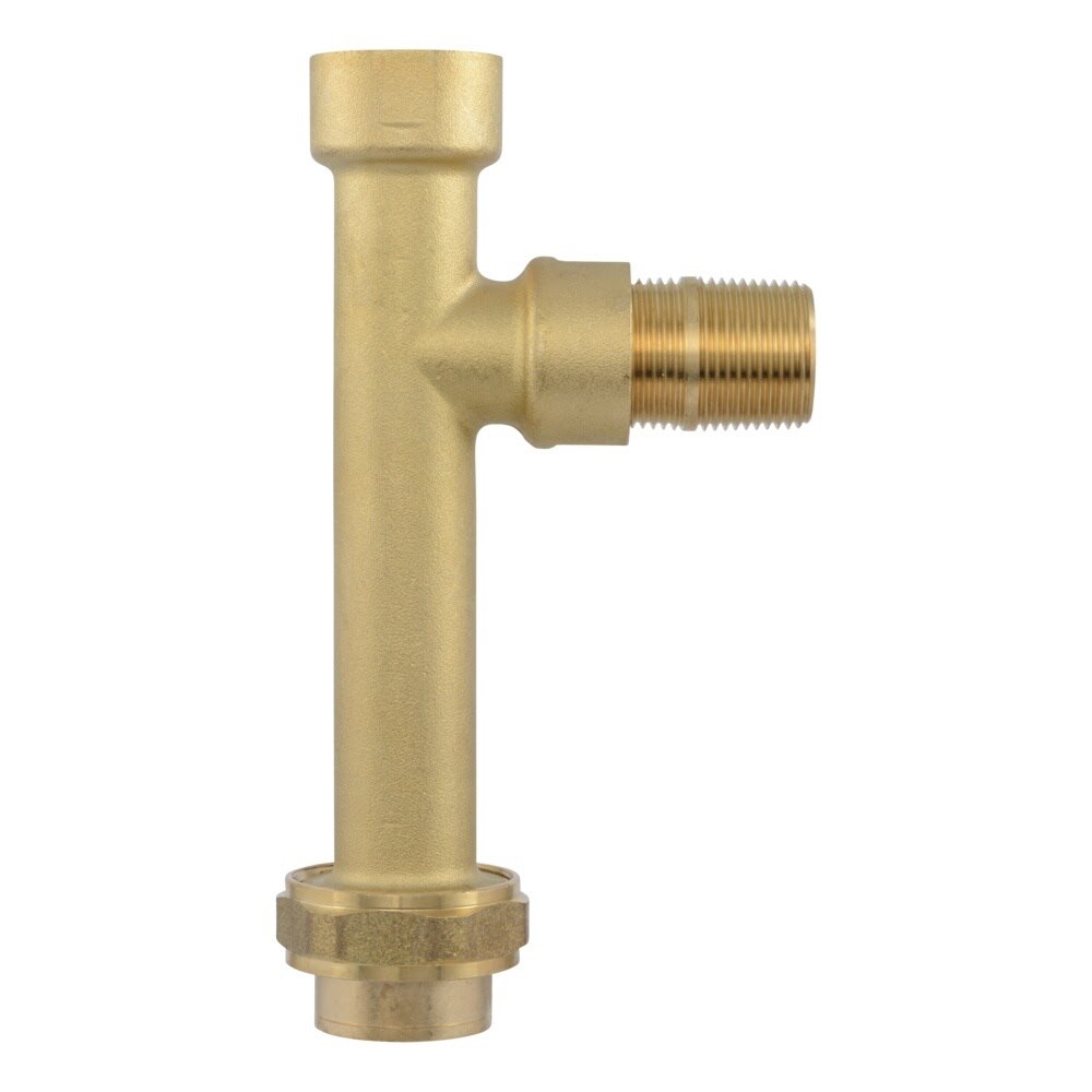 Eastman 26090Z 3/4 in DZR Brass Expansion Tank Tee with Swivel for Water Heater Systems - 3