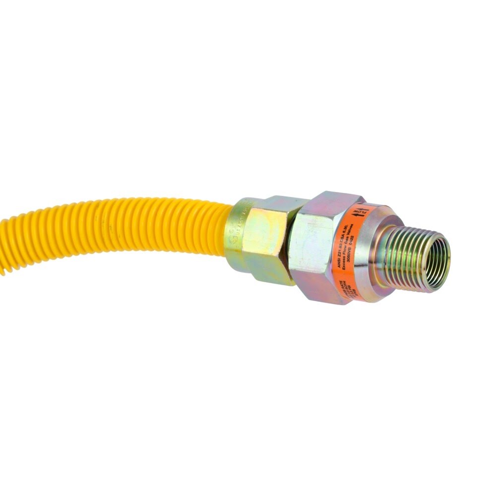 Eastman 30YE51V036B 5/8 in. OD 36 in. EFV Gas Connector with 1/2 in. FIP x 1/2 in. MIP - 3