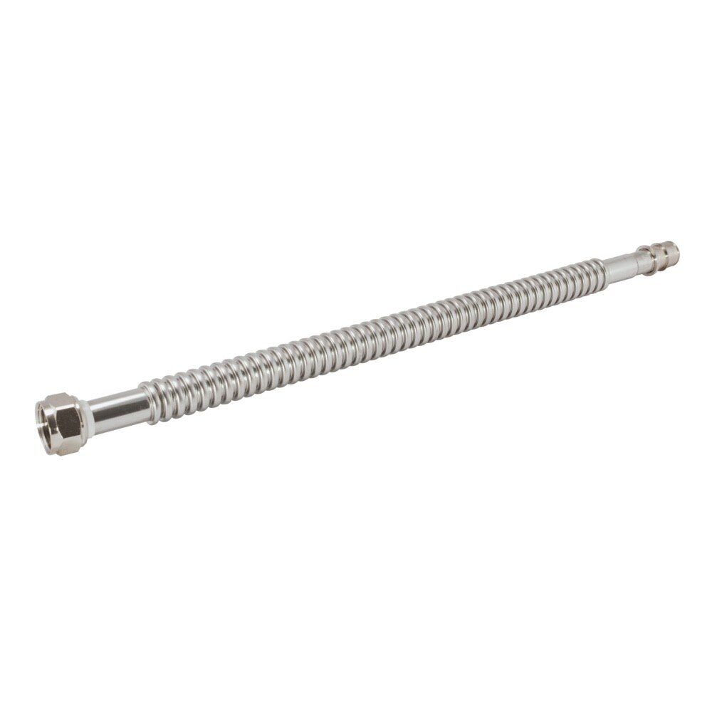 Eastman 438318 18 in Corrugated Stainless Steel Water Heater Connector 3/4 in FIP x 3/4 in PEX - 3