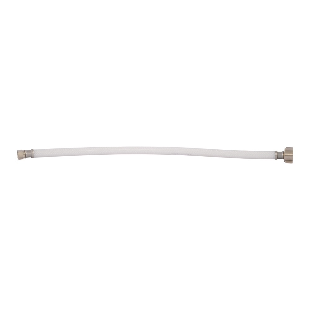 Eastman 48175 3/8 in. Comp x 7/8 in. Ballcock x 20 in. PVC Toilet Supply Line with Brass Insert - 2