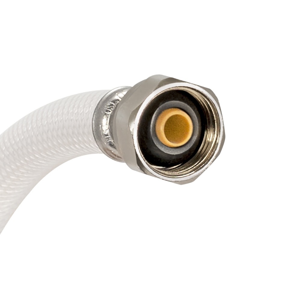 Eastman 48903 1/2 in. IPS x 1/2 in. IPS x 24 in. Flex PVC Faucet Supply Line with Plastic Insert - 3