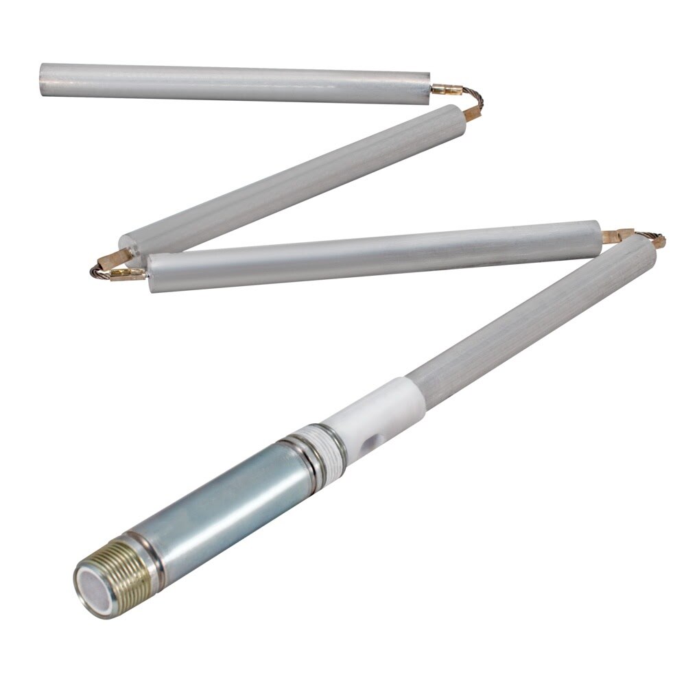 Eastman 60289 42 in. Flexible Aluminum Zinc Water Heater Anode Rod with 5 in. Nipple Fitting - 3