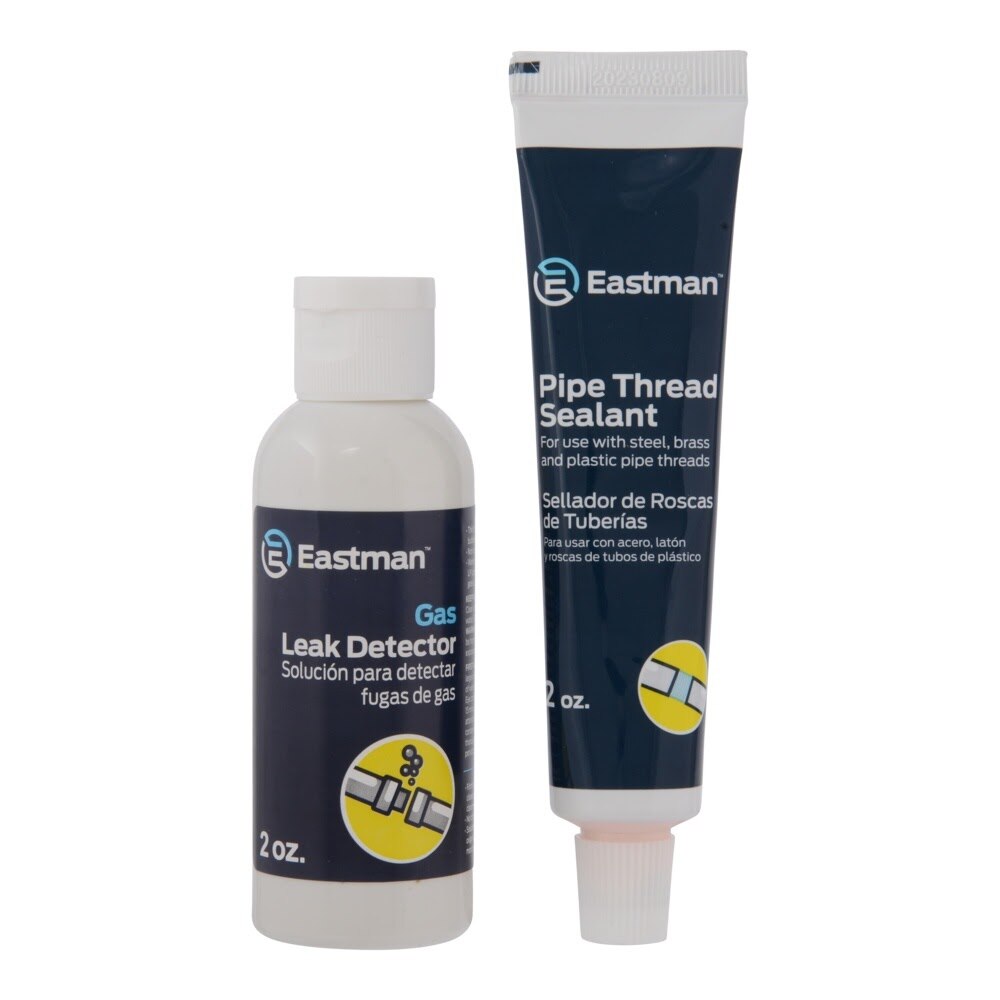 Eastman 65701LK 2 oz Pipe Thread Sealant and Gas Leak Detector Kit for Gas Connections (2 Piece) - 2