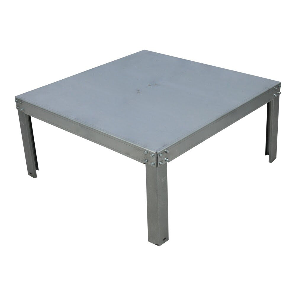 HoldRite 40-S-34-U 34 in x 34 in Quick Stand Galvanized Steel Water Heater Floor Stand Unassembled