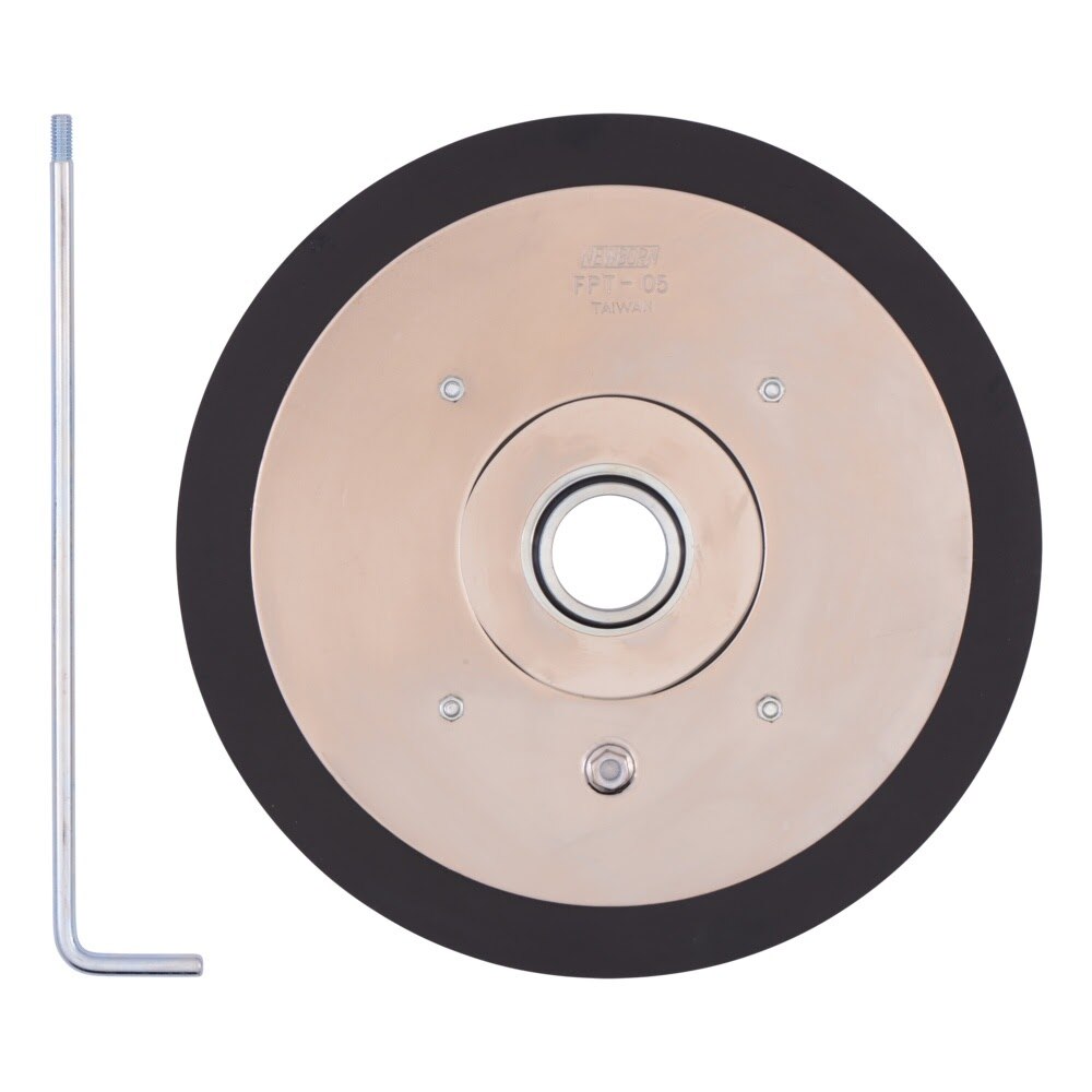 HoldRite HF-FP-5 11.5 in Diameter Follow Plate for 5 Gallon Bulk Loader with 1 in Neoprene Seal - 2