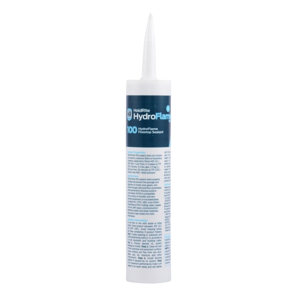 HoldRite HF100-10C 10.3 oz Water Based Firestop Sealant Cartridge - 2