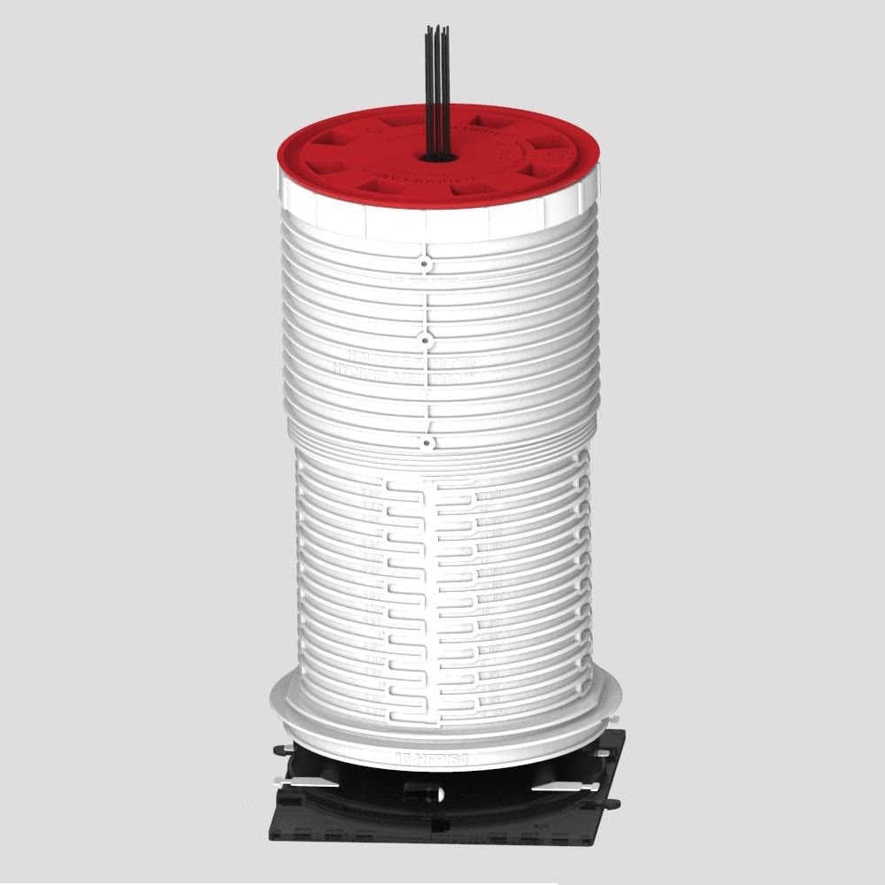 HoldRite HFP-M1 HydroFlame Pro Series Telescoping Firestop Sleeve for 1/2 in. to 1 in. Metal Pipe - 2