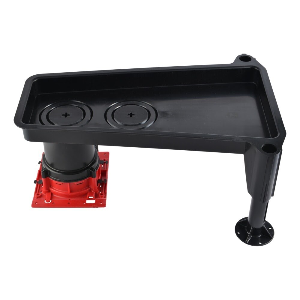 HoldRite HFPLTB-NP-0200-8 HydroFlame Pro Long Tub Box 1-1/2 in IPS Drain 2 in Sleeve 8 in Tall - 3