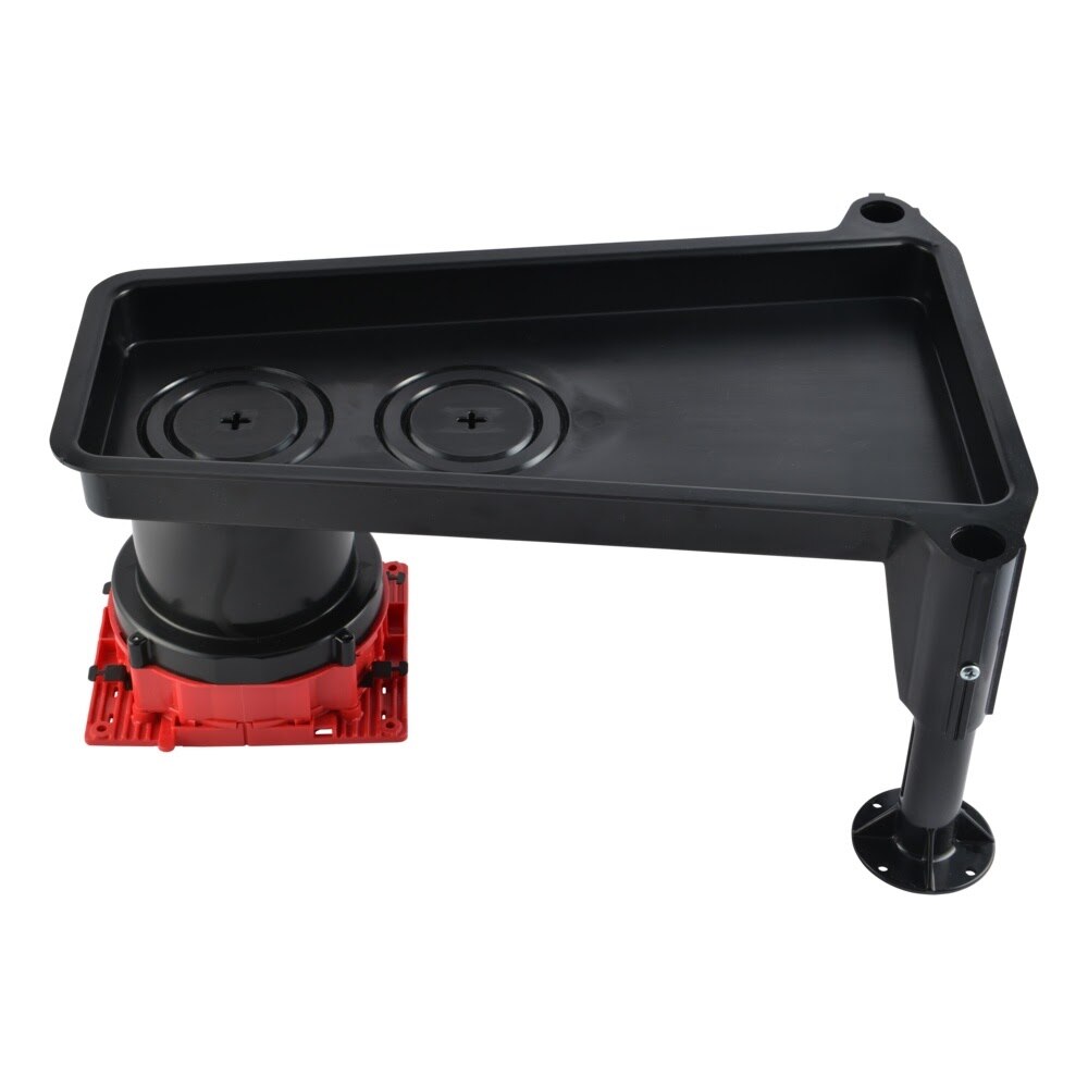HoldRite HFPLTB-NP-0300-8 HydroFlame Pro Tub Box 1-1/2 in. IPS Drain 3 in. Sleeve 8 in. Tall - 3