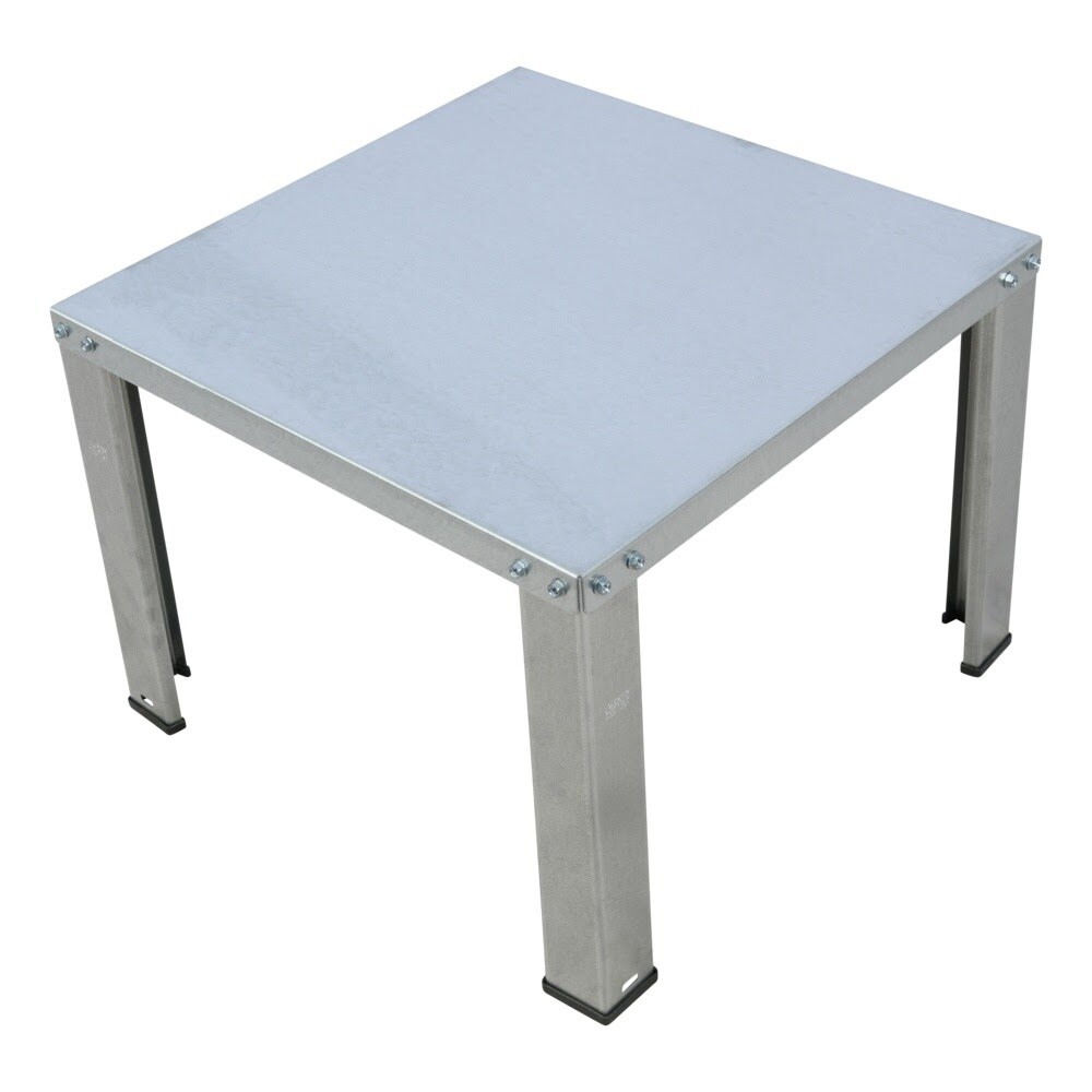 HoldRite HR-22 22 in. Galvanized Steel Water Heater Stand with Hardware and Seismic Clips