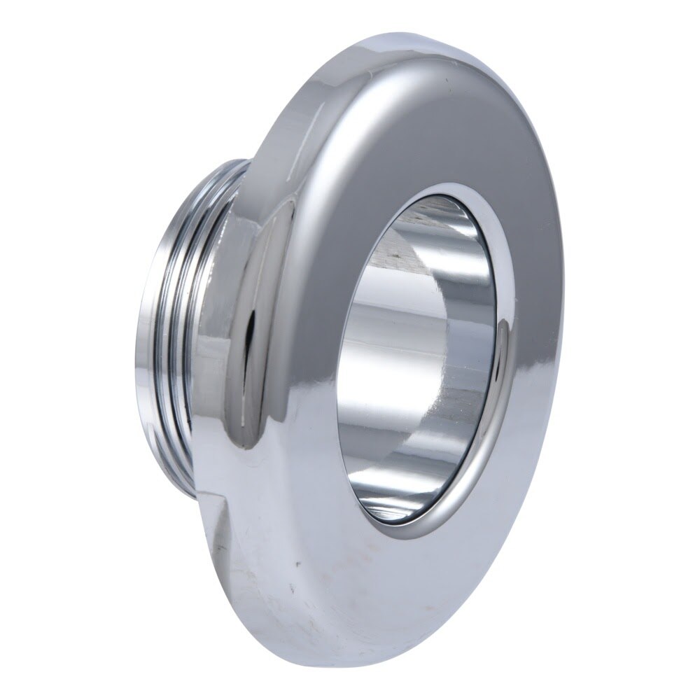 HoldRite HR-F-CHL Chrome Fixture Outlet Box Trim Cover Large Hole - 2