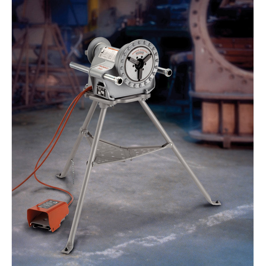 RIDGID 15722 300 Complete 57 RPM Pipe Threading Machine