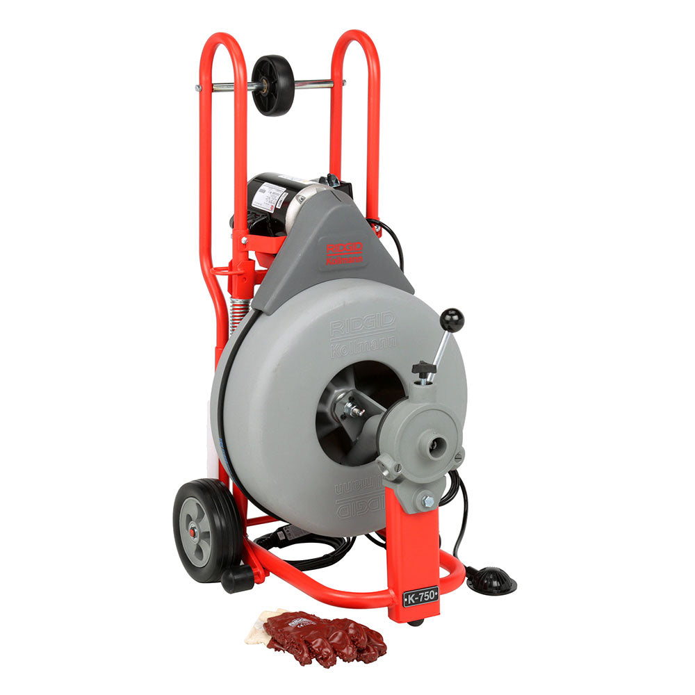 RIDGID 51402 K-750 Drain Cleaner Machine  - 5/8" Pigtail