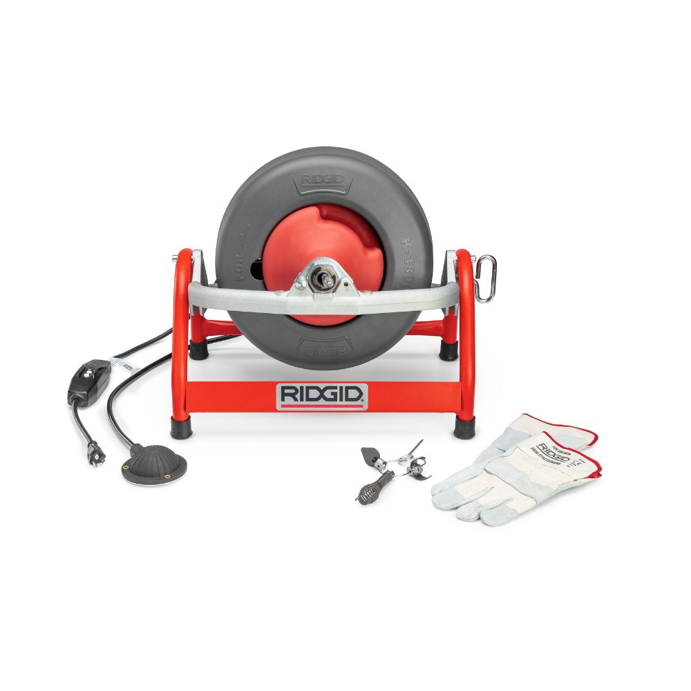 RIDGID 53122 K-3800 115 Volt Electric Drain Cleaning Machine Kit