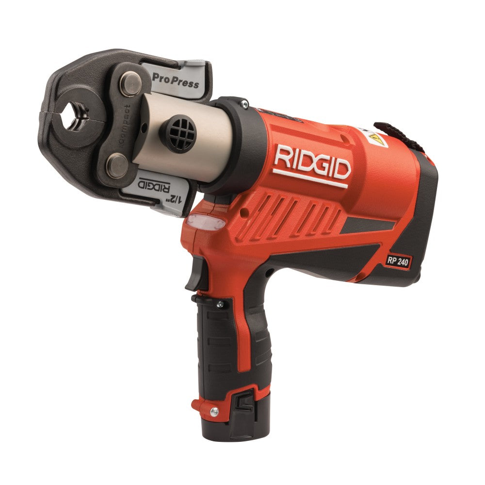 RIDGID 57413 RP 240 Compact Press Tool Kit without Jaws