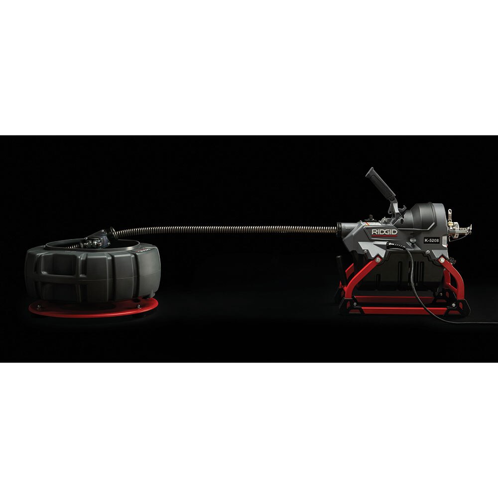 RIDGID 61693 K-5208, 115V 60Hz Sectional Drain Cleaner Kit - 7