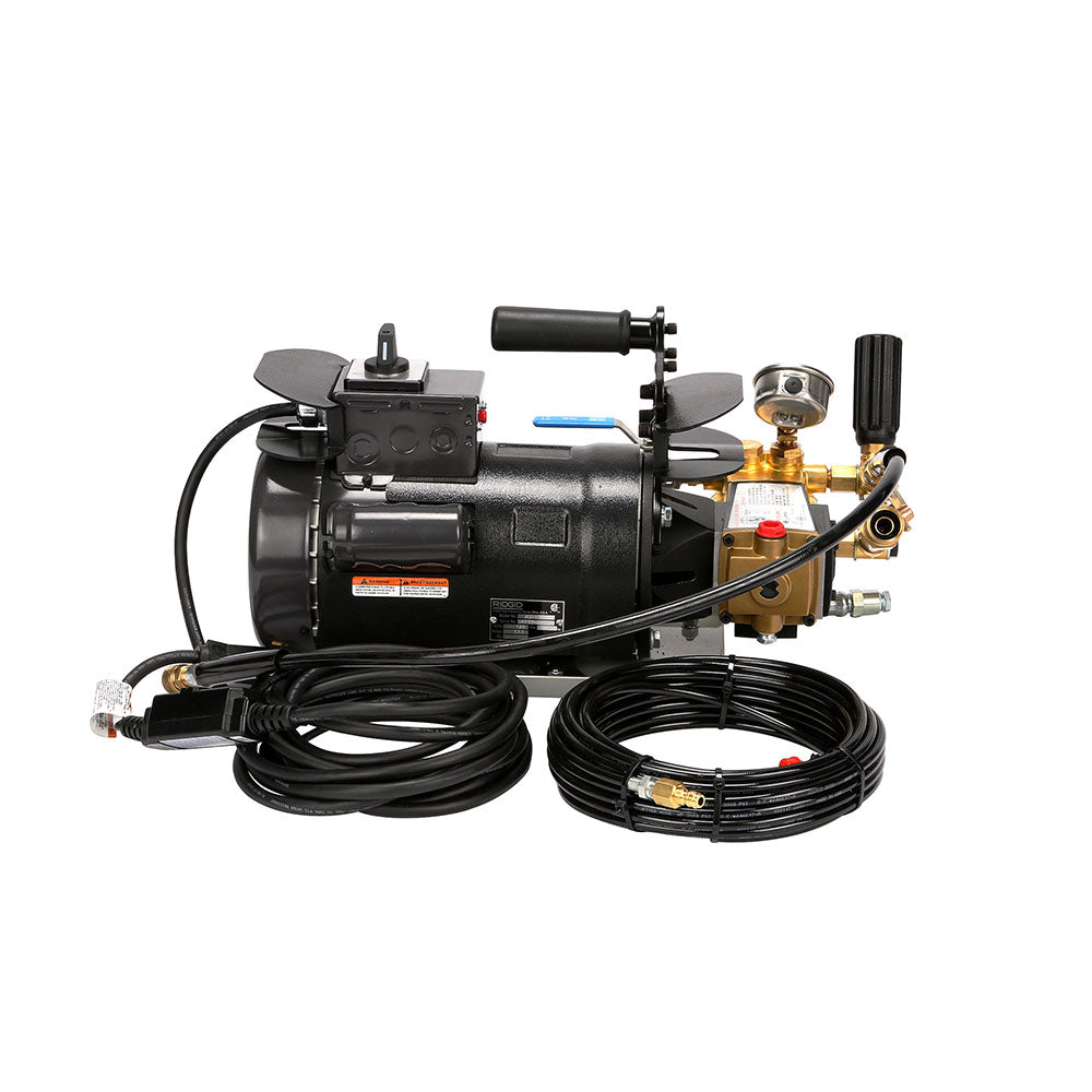 RIDGID 62687 KJ-1750 115 Volt Dual Pulse Jetter with Nozzle and Hose