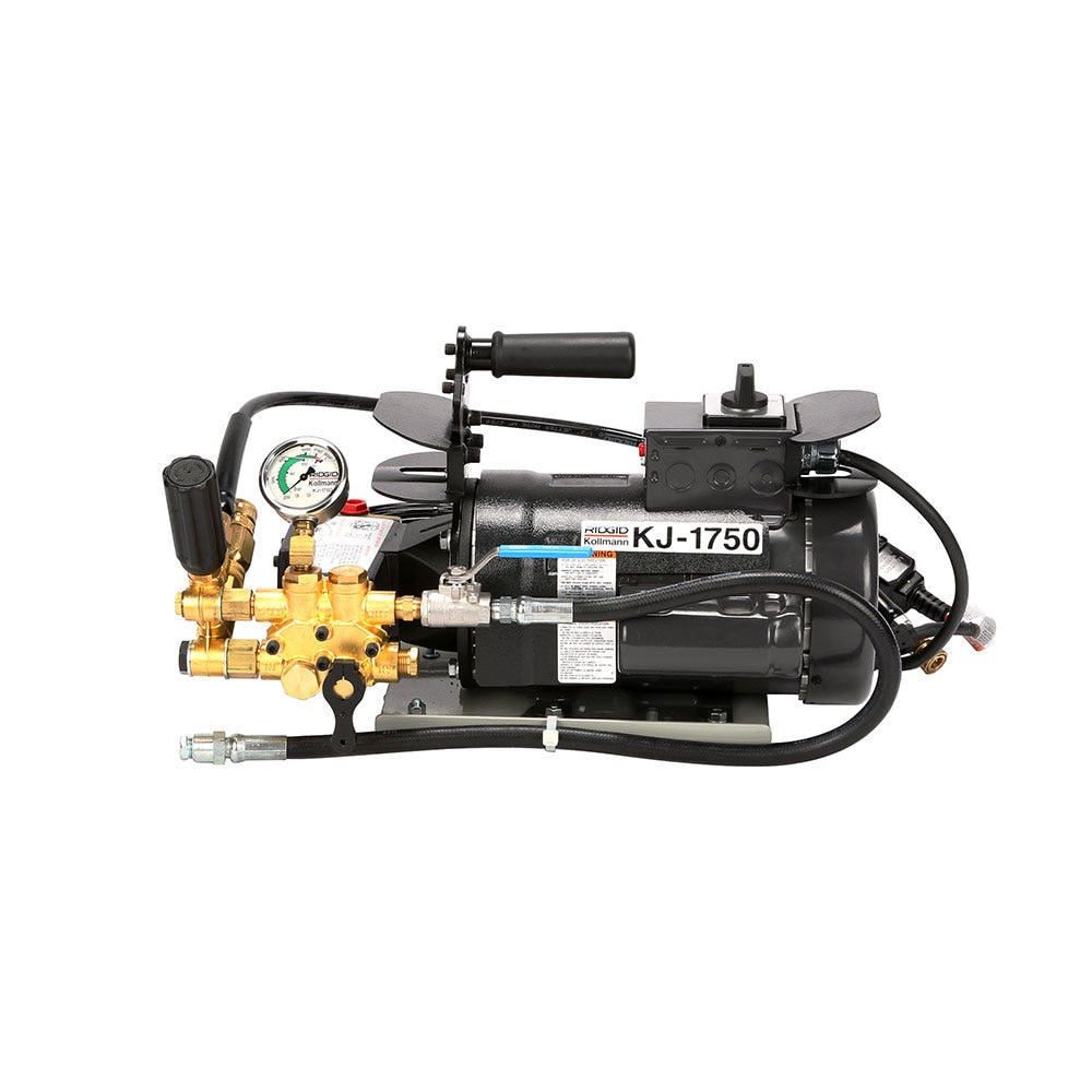 RIDGID 62687 KJ-1750 115 Volt Dual Pulse Jetter with Nozzle and Hose