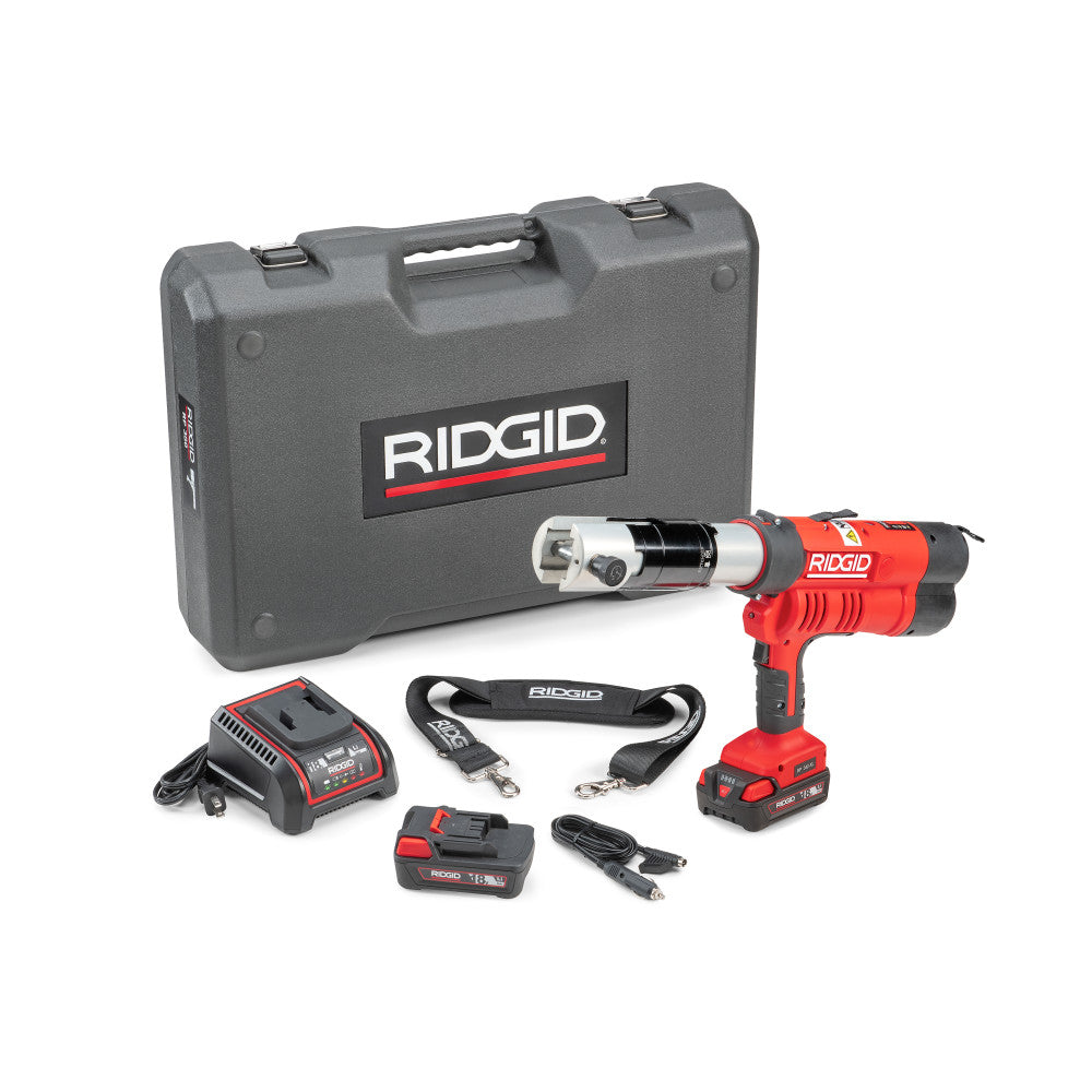 Ridgid 65468 18V RP 342-XL 1/2" - 4" Press Tool, Battery, Charger Kit (No Jaws)