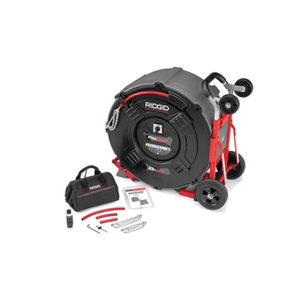 Ridgid 66598 K9-306 FlexShaft Drain Cleaning Machine for 3" to 6" Pipes 110V
