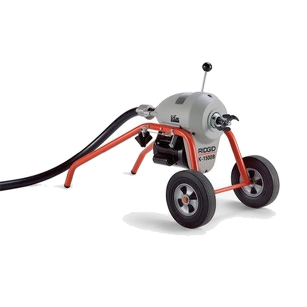 Ridgid 67393 K-1500B Sectional Machine Kit for 3" to 8" Lines 120V (7 C-11 Cables)