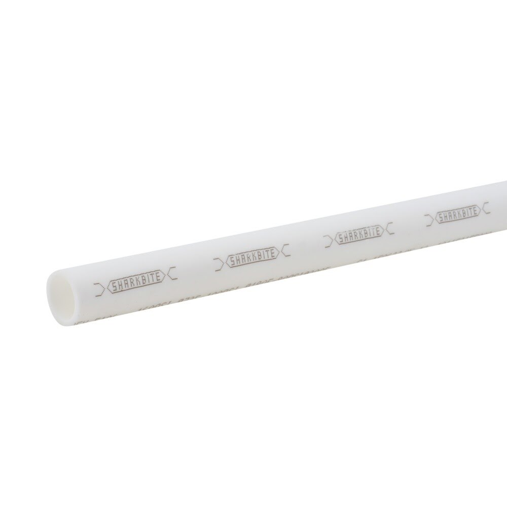 SharkBite U870W20 0.75 in x 20 ft White PEX B Pipe Stick for Potable Water Plumbing