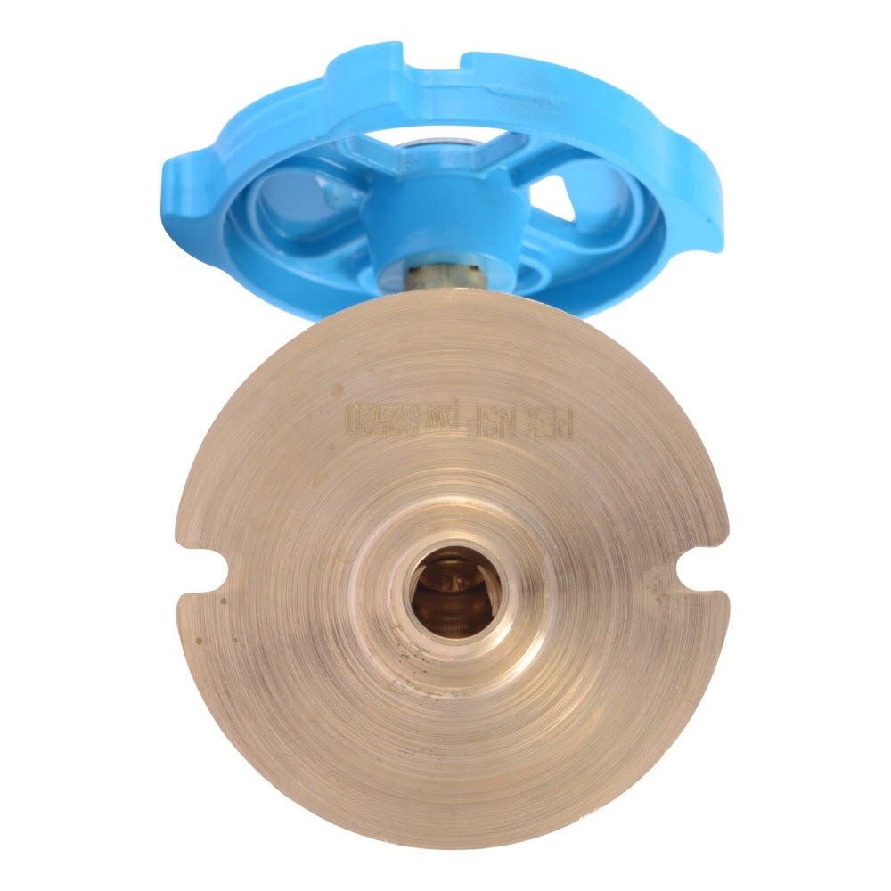 SharkBite UC24632 1/2 in. PEX Crimp x 3/4 in. MHT Brass 45 Degree Multi-Turn Hose Bibb - 3