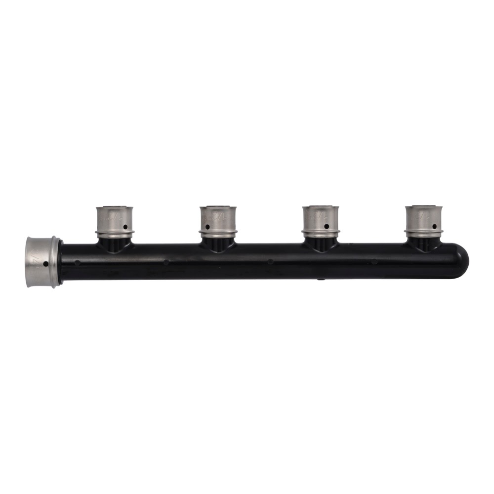 SharkBite UPP-4PC-757550 3/4 in. x 1/2 in. PEX Press Poly Multi-Port Tee with 4 Closed Outlets - 3