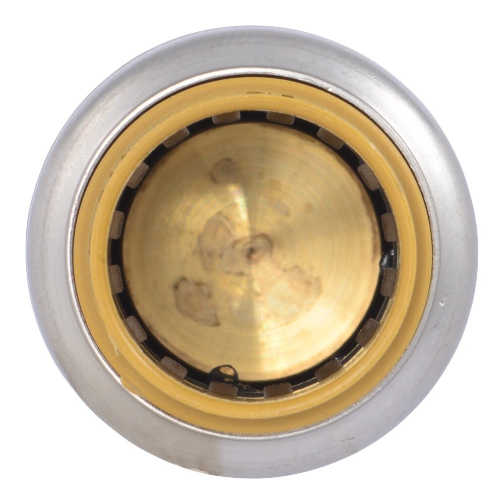 SharkBite UR514A Half Inch Max Push to Connect End Cap for PEX Copper CPVC and PE RT Pipe - 2
