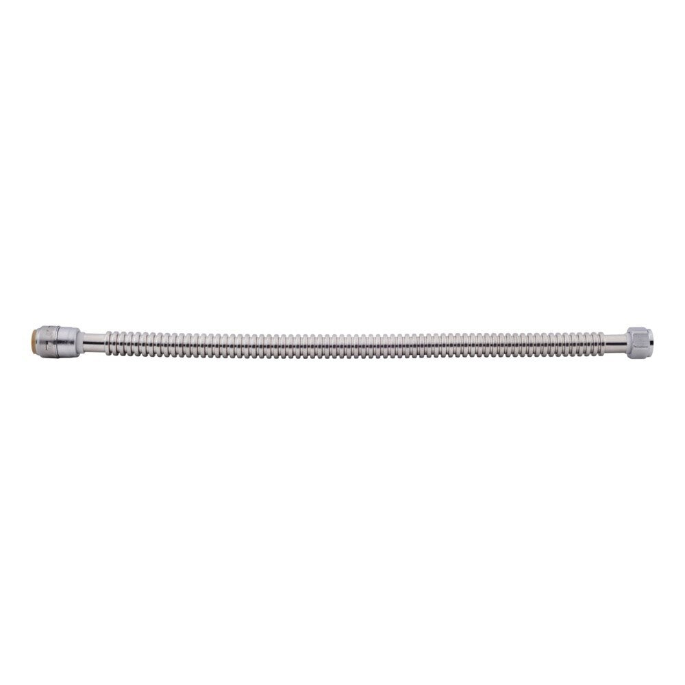 SharkBite URSS3094FX24 1 in x 1 in FIP 24 in Stainless Steel Corrugated Max Water Heater Connector - 2