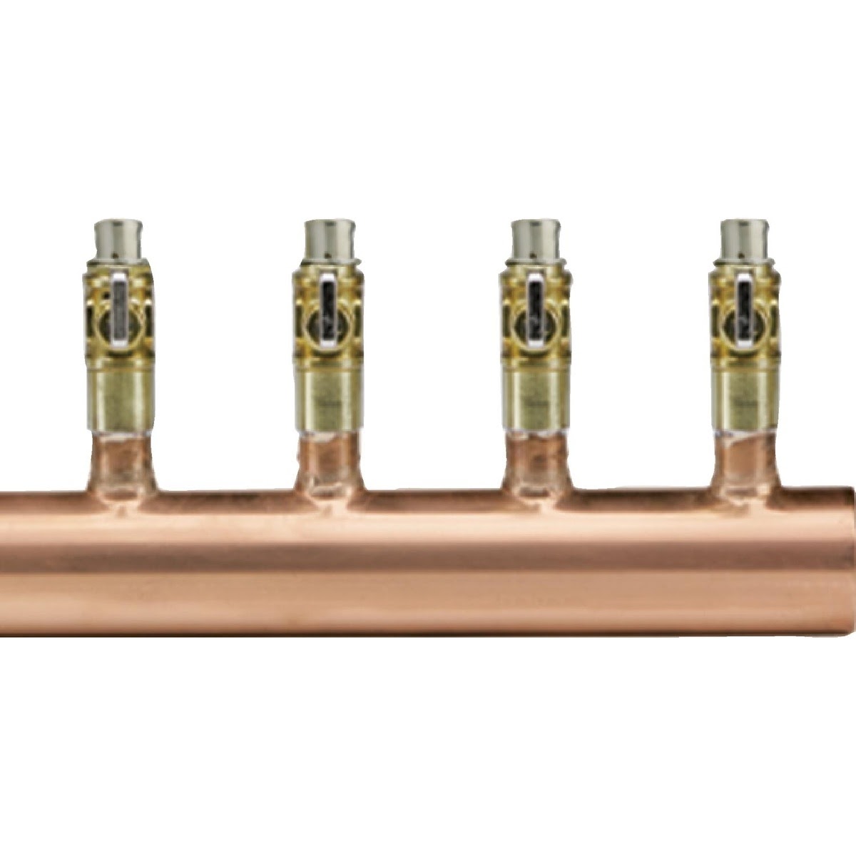Viega 17221 (2834.8US) Type L Copper 12 Outlet Manifold with Shut Off Valve (1 Each)