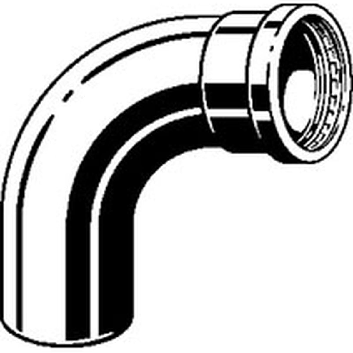 Viega 20648 (0916.1XL) 4 in. Copper ProPress 90 Degree Street Elbow P x FTG (1 Pack) - 2