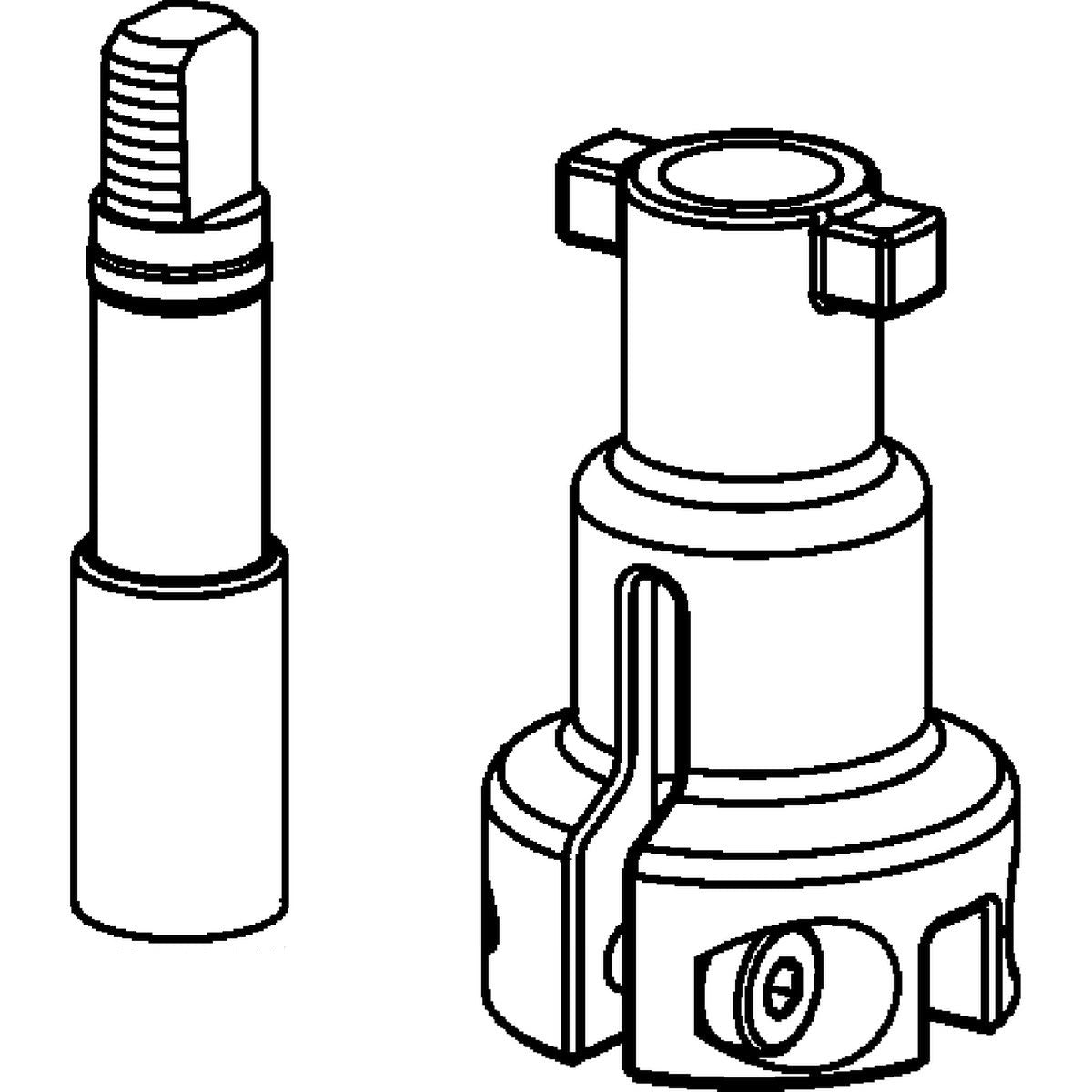 Viega 23520 (4070.96) ProPress Lockable Stem Extension for 1 in. and 1-1/4 in. Valves (1 Each) - 2