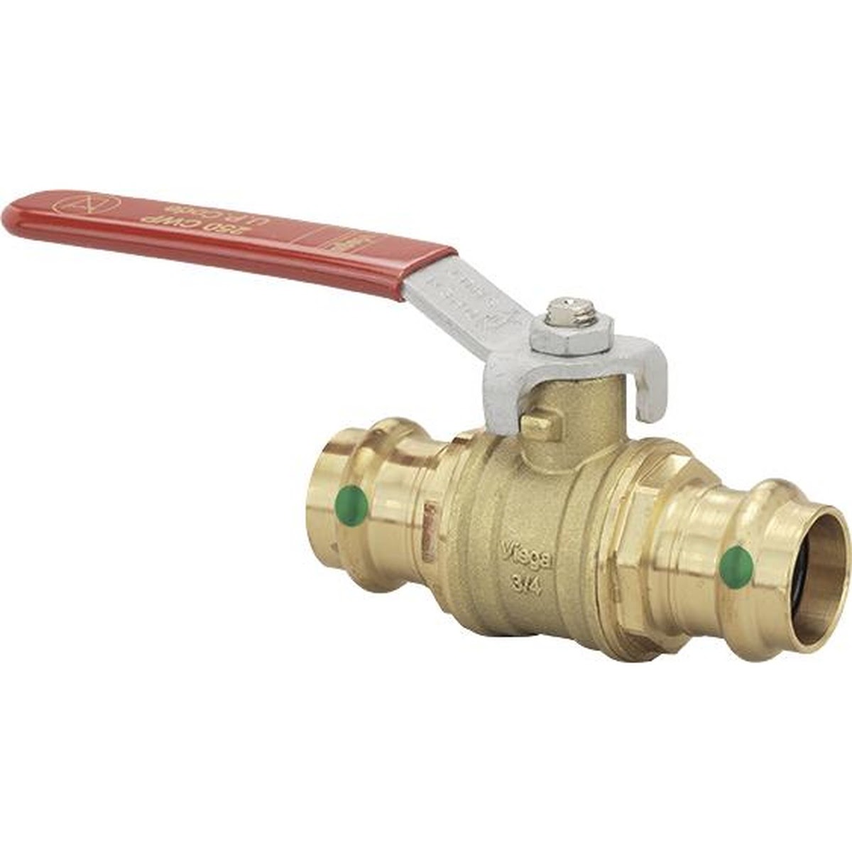 Viega 24005 (2973) ProPress 3/4 in. x 3/4 in. Full Port Press Ball Valve (1 Pack) - 2