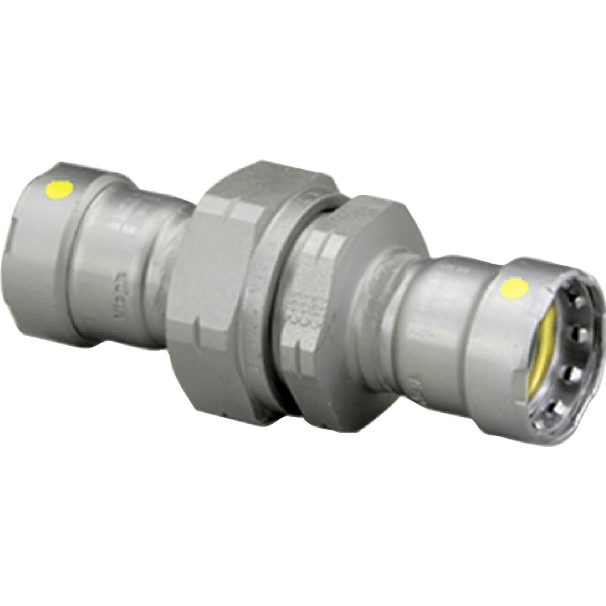 Viega 25711 (6660) MegaPressG Union 1 in. x 1 in. Carbon Steel Press Connection Fitting (1 Each)