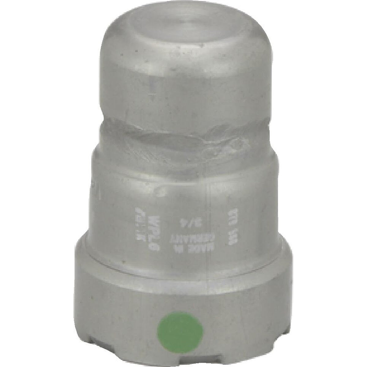 Viega 25735 (4856) 3/4 in. MegaPress Carbon Steel Press Cap with Zinc-Nickel Coating (1 Each)