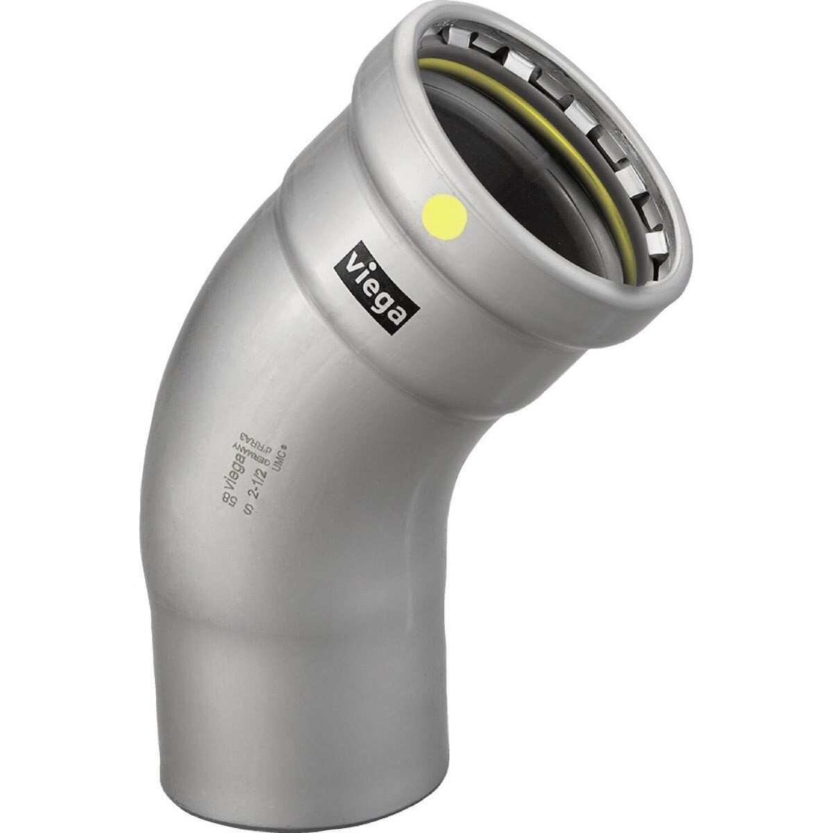 Viega 28655 (6626.1XL) MegaPressG 4 in. 45 Degree Street Elbow Press Fitting (1 Each)