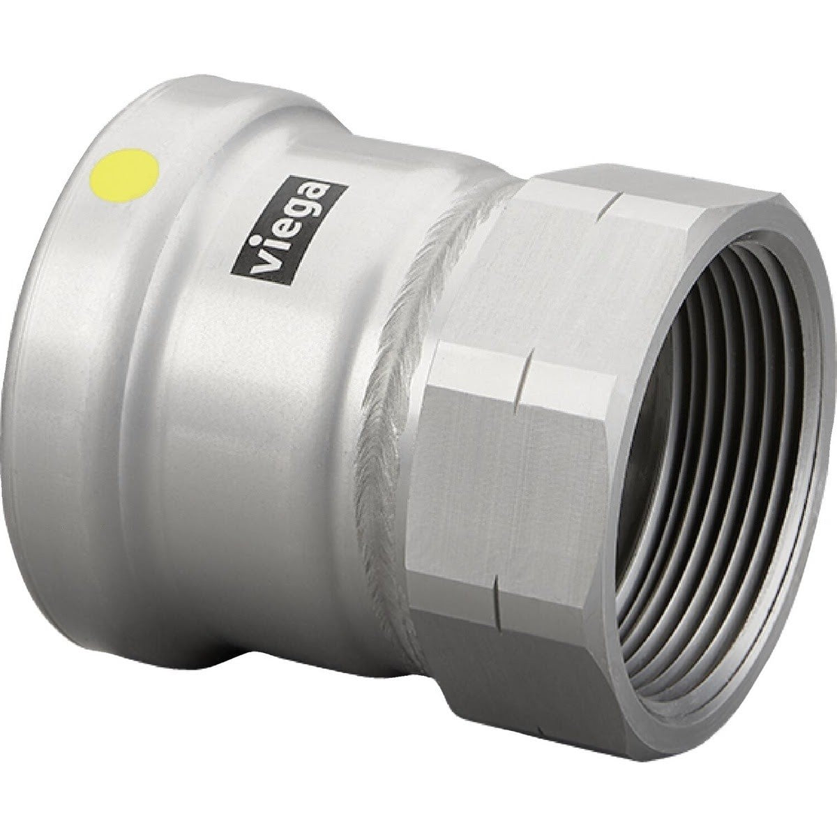 Viega 28760 (6612XL) MegaPressG 3 in. Press x 3 in. FPT Carbon Steel Adapter (1 Each)