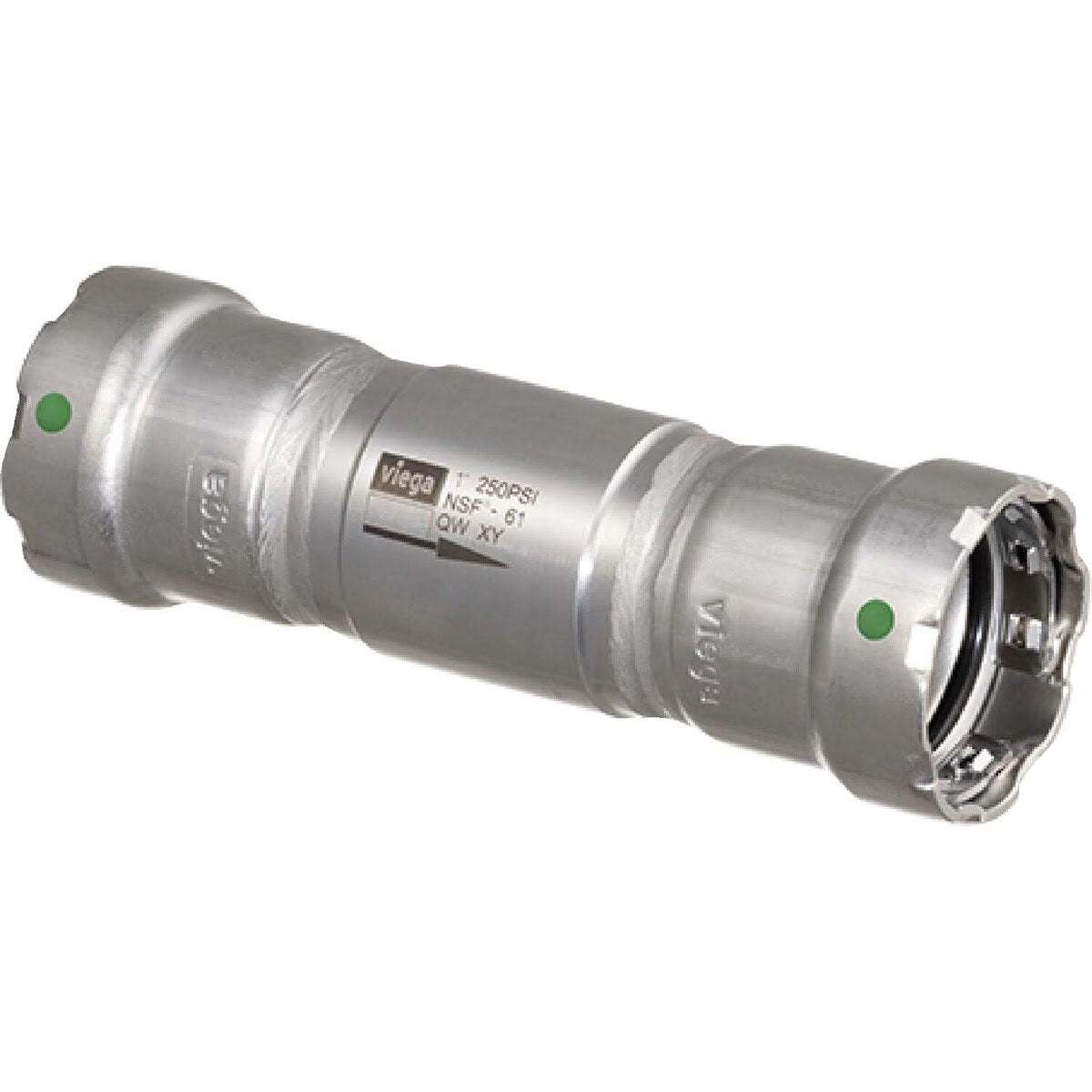Viega 29065 (5174) MegaPress 316 1-1/4 in. Press Check Valve Stainless Steel (1 Each)
