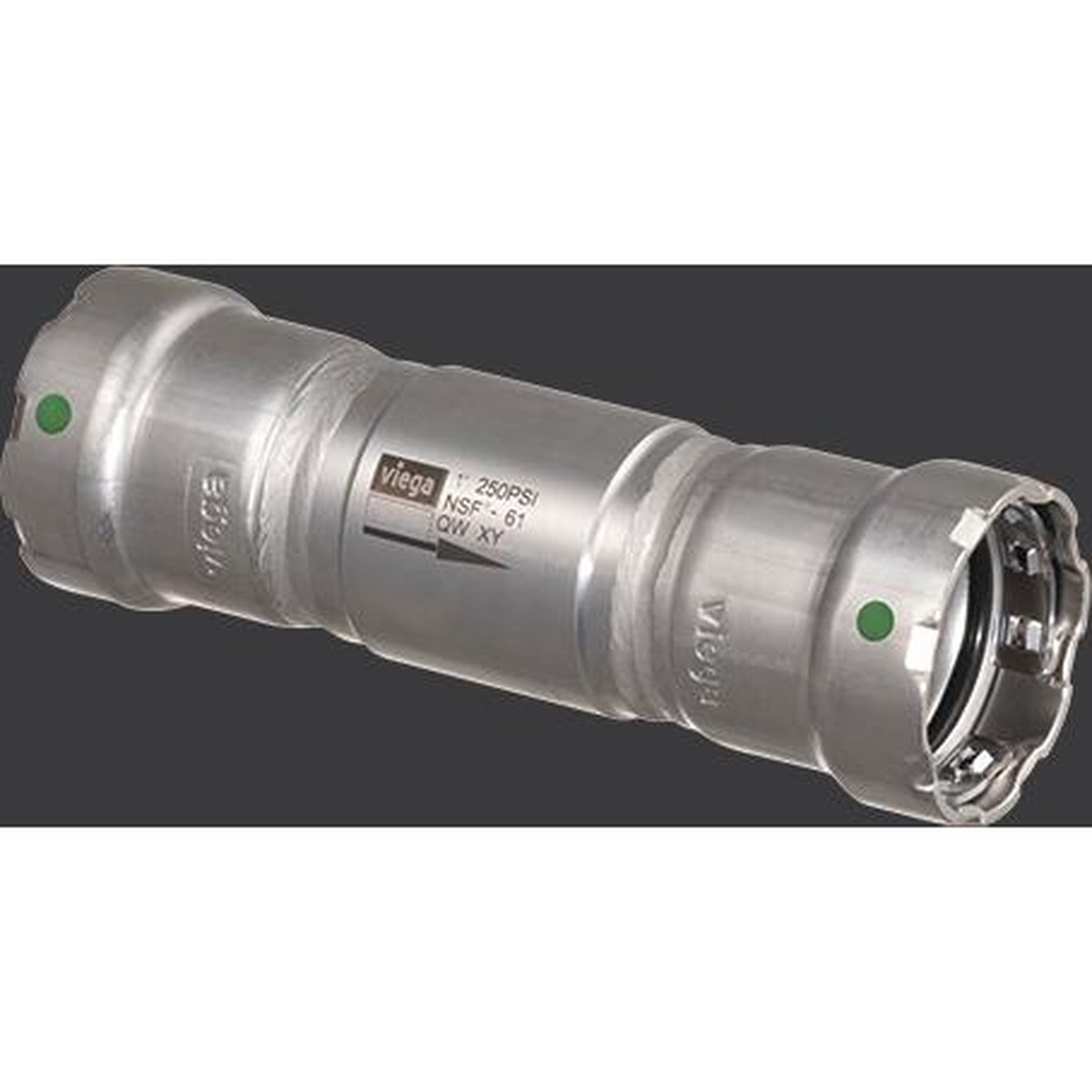 Viega 29065 (5174) MegaPress 316 1-1/4 in. Press Check Valve Stainless Steel (1 Each) - 2
