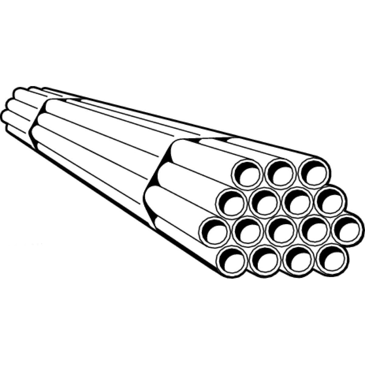Viega 33265 (V5002.5) PureFlow 3/4 in x 20 ft Blue PEX Straight Length Tubing (1 Each) - 2
