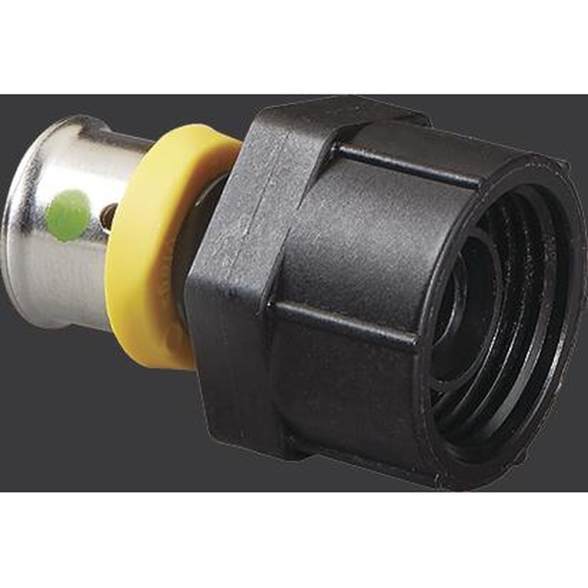Viega 49223 (V5613.4) PureFlow Press Closet Adapter 3/8 in. Press x 1/2 in. Closet (1 Each) - 2